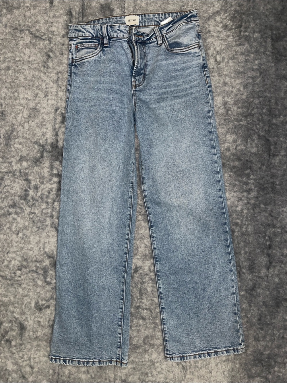 Hudson High Waisted Wide Leg Jeans